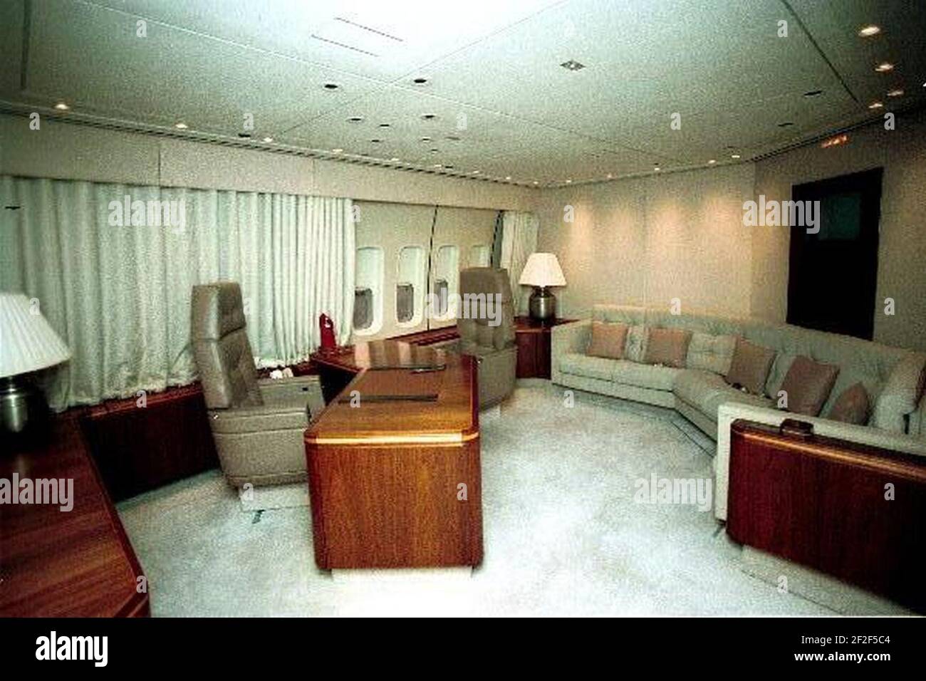 President's office aboard Air Force One Stock Photo - Alamy