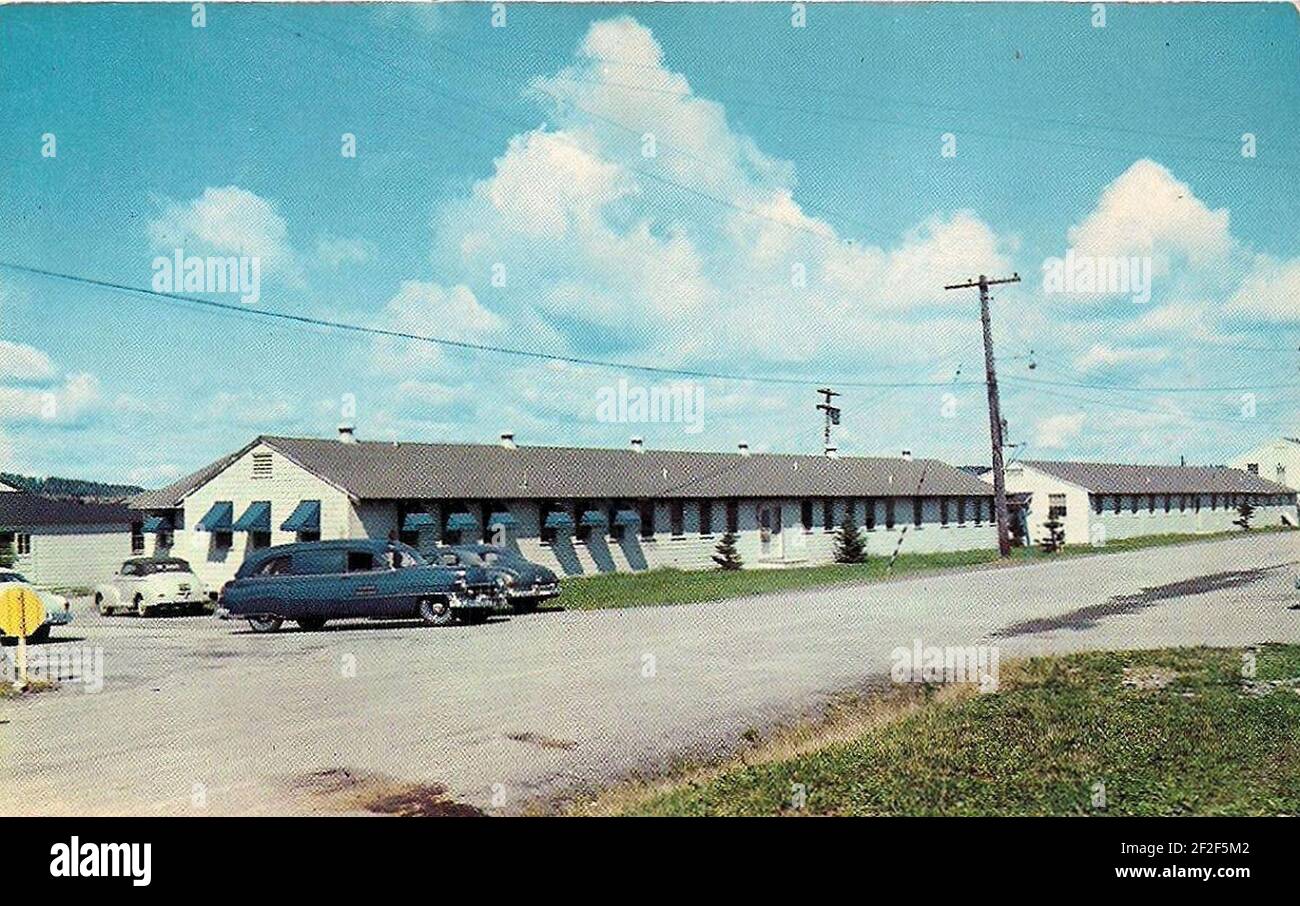 Presque Isle Air Force Base - Base Hospital. Stock Photo