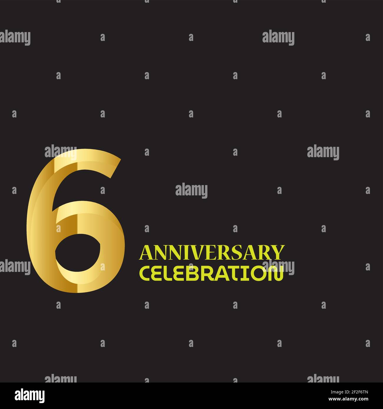 6 gold vector vectors hi-res stock photography and images - Alamy