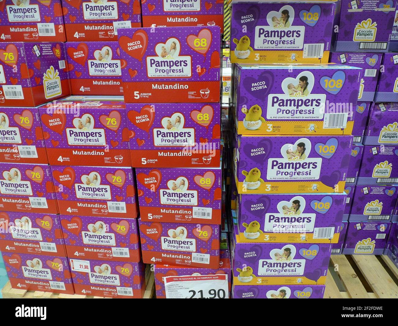 Pampers High Resolution Stock Photography and Images - Alamy