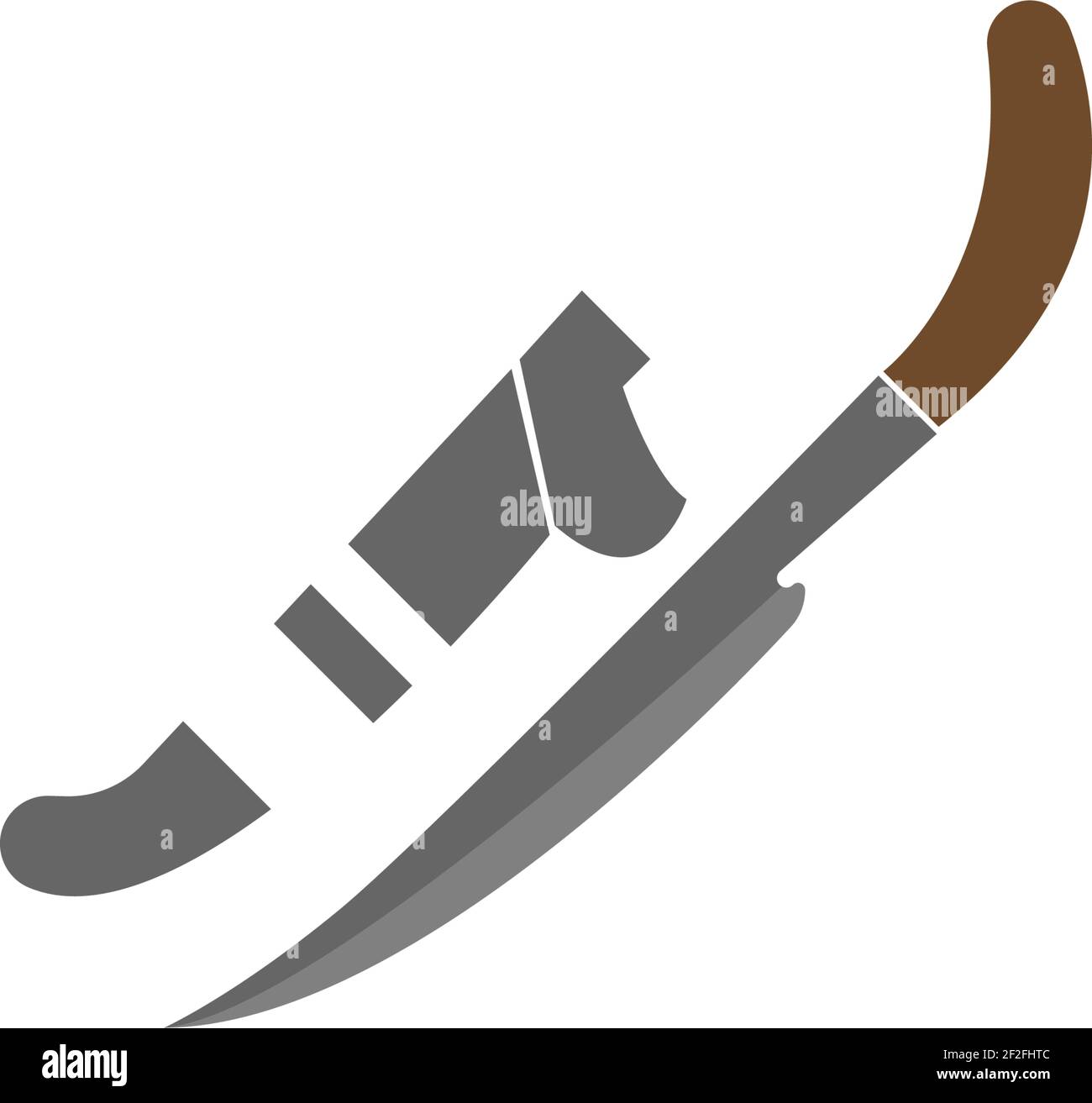 Knife icon logo design vector template illustration Stock Vector