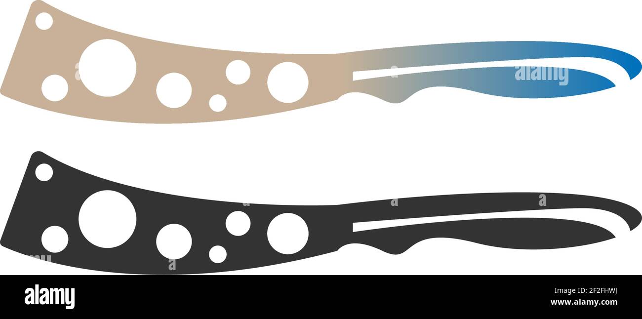 Knife icon logo design vector template illustration Stock Vector