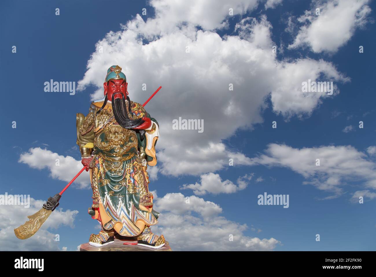 Dharmapala (protector of dharma), Buddhist temple in Beijing, China