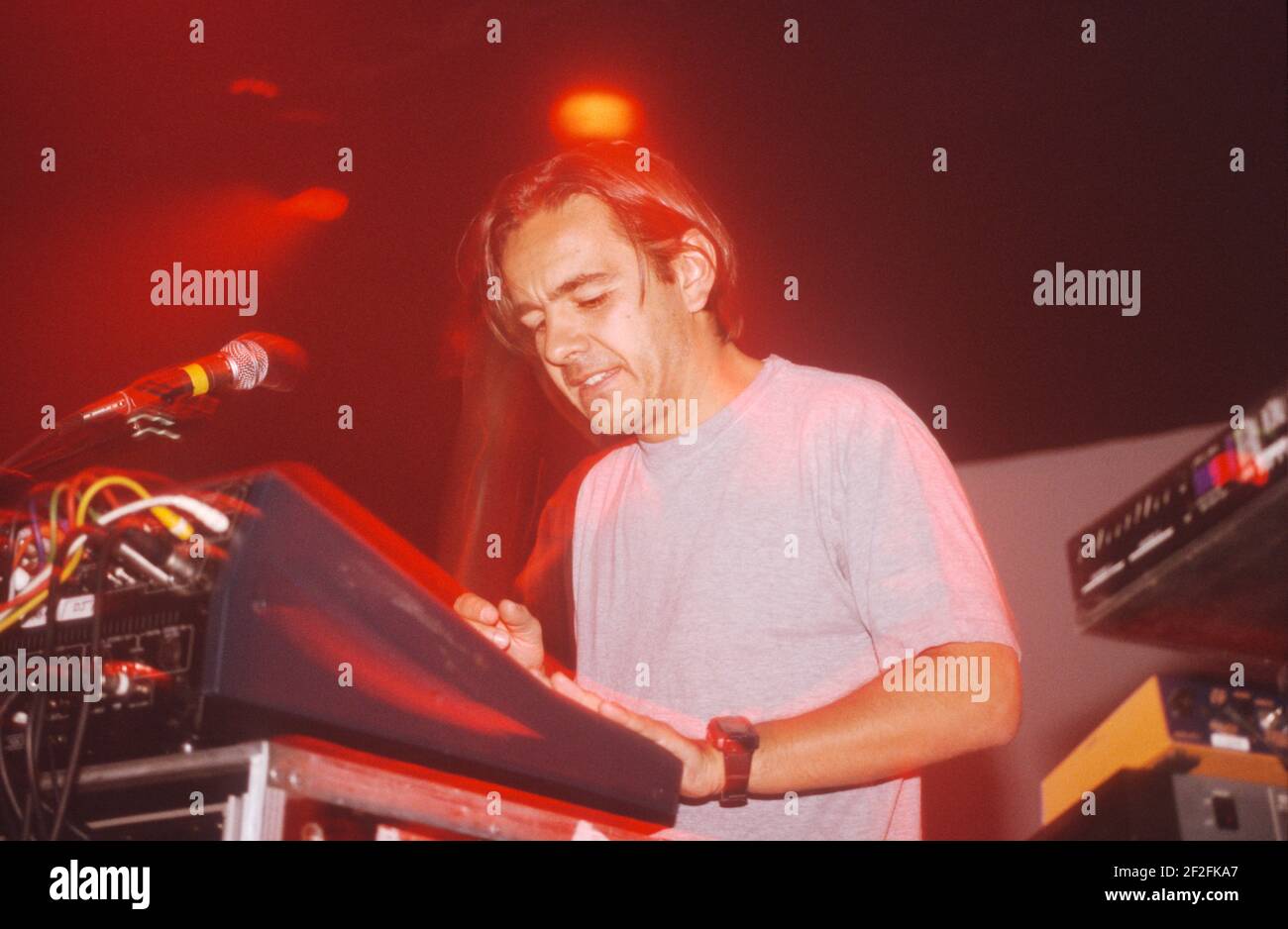 French DJ Laurent Garnier performing at the Astoria London, 5th April