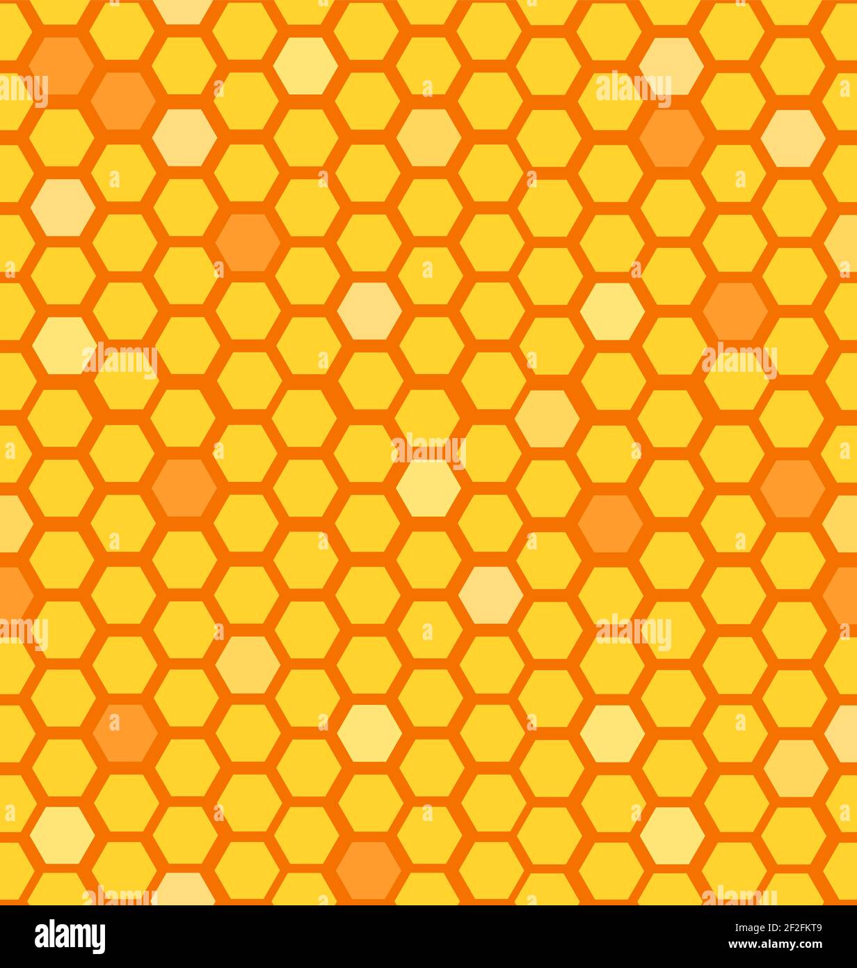 Seamless background bee honeycombs. Vector illustration Stock Vector ...