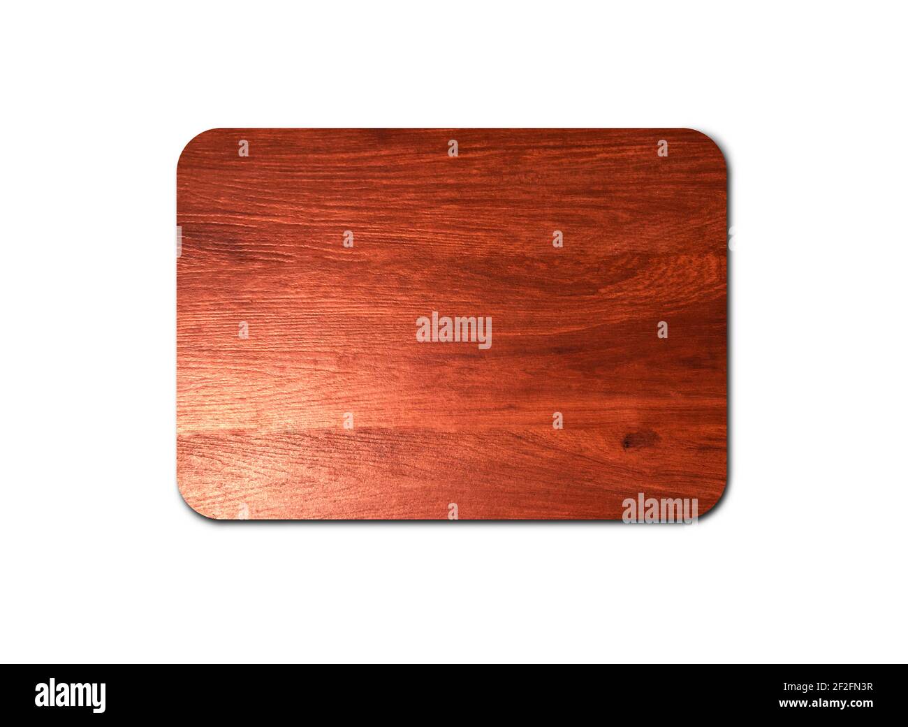 Handmade wood board texture isolated on white background with clipping