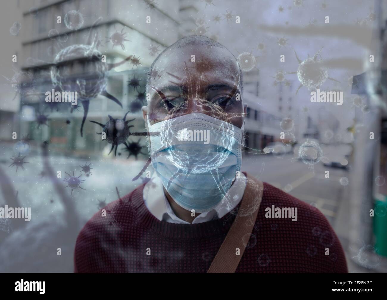 Man wearing mask face portrait hi-res stock photography and images - Alamy