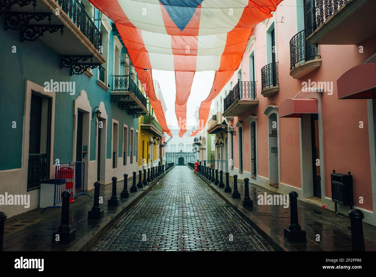 Colourful homes of old San Juan, Puerto Rico Stock Photo Alamy