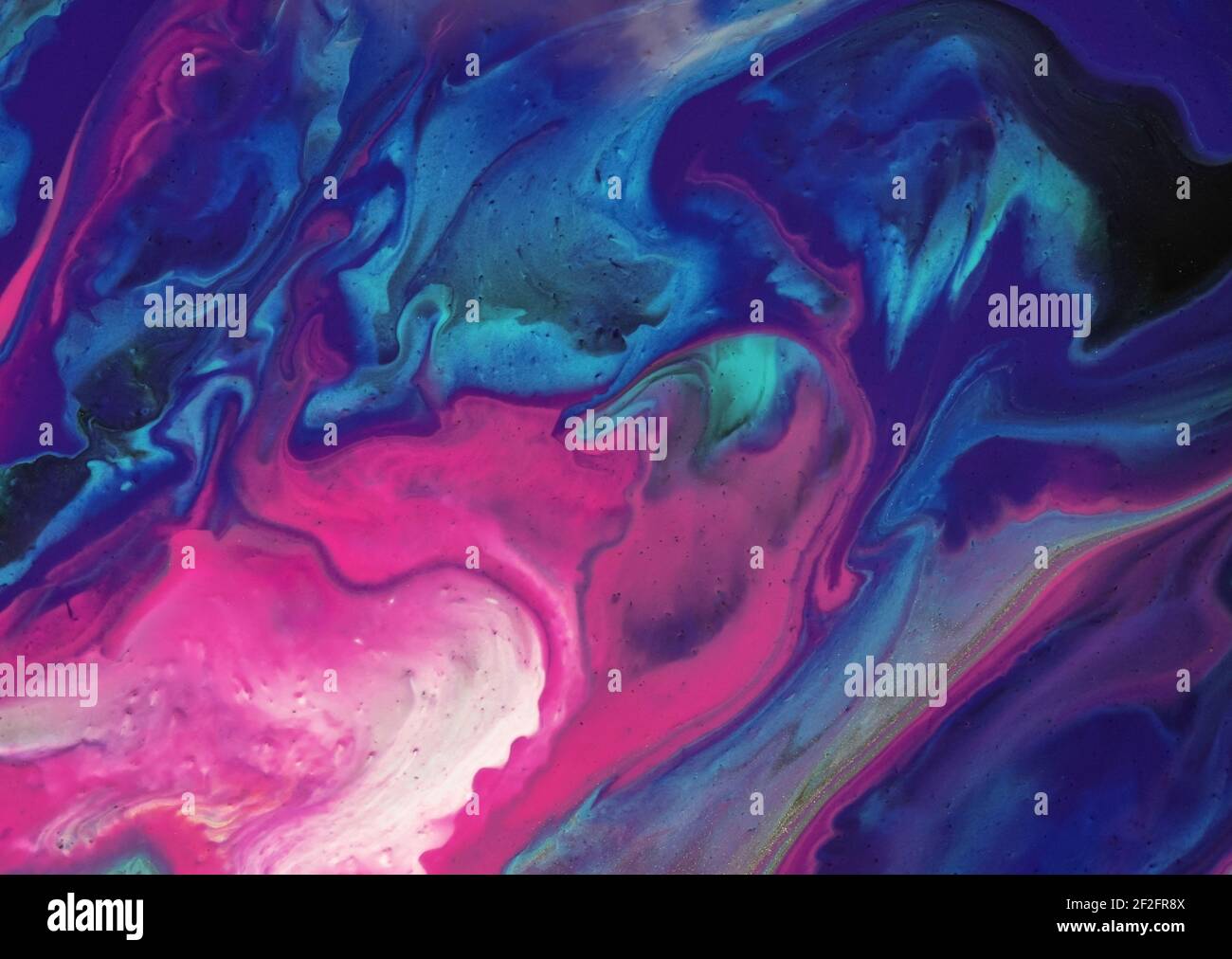Abstract fluid art background navy blue and purple colors. Liquid ...