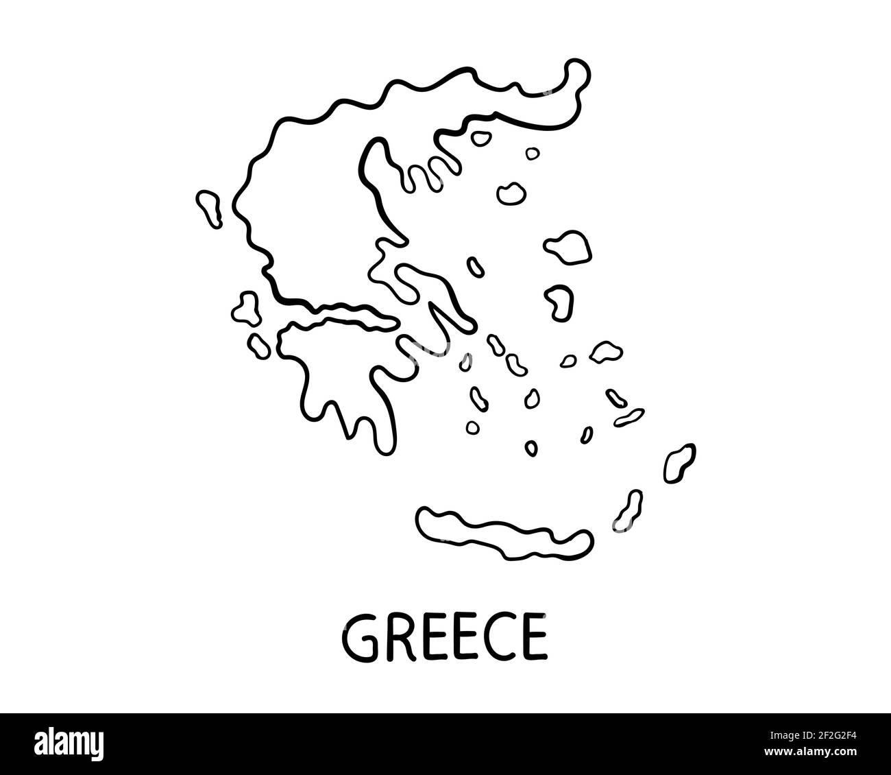 Map Of Ancient Greece Drawing By Mary Evans Picture L - vrogue.co