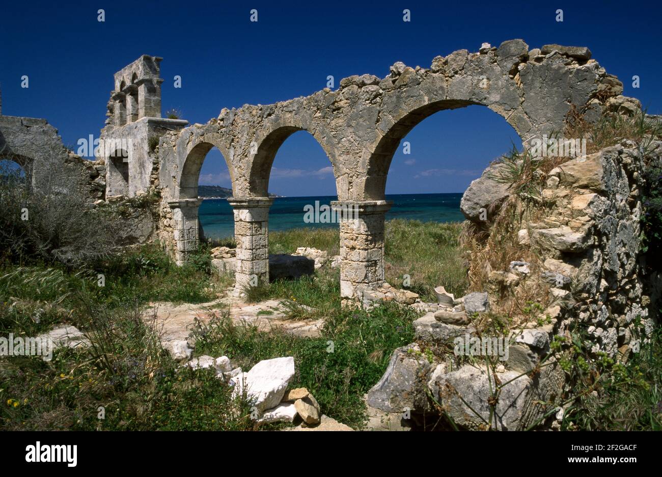 The Greek Island of Zante Stock Photo