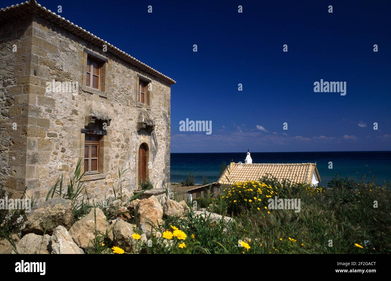 The Greek Island of Zante Stock Photo - Alamy