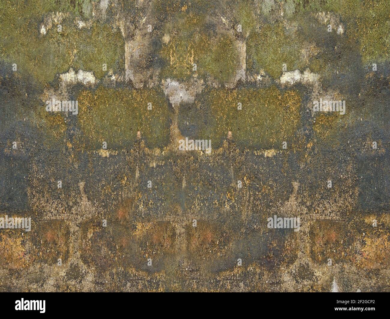 An old stone wall covered with moss Stock Photo - Alamy