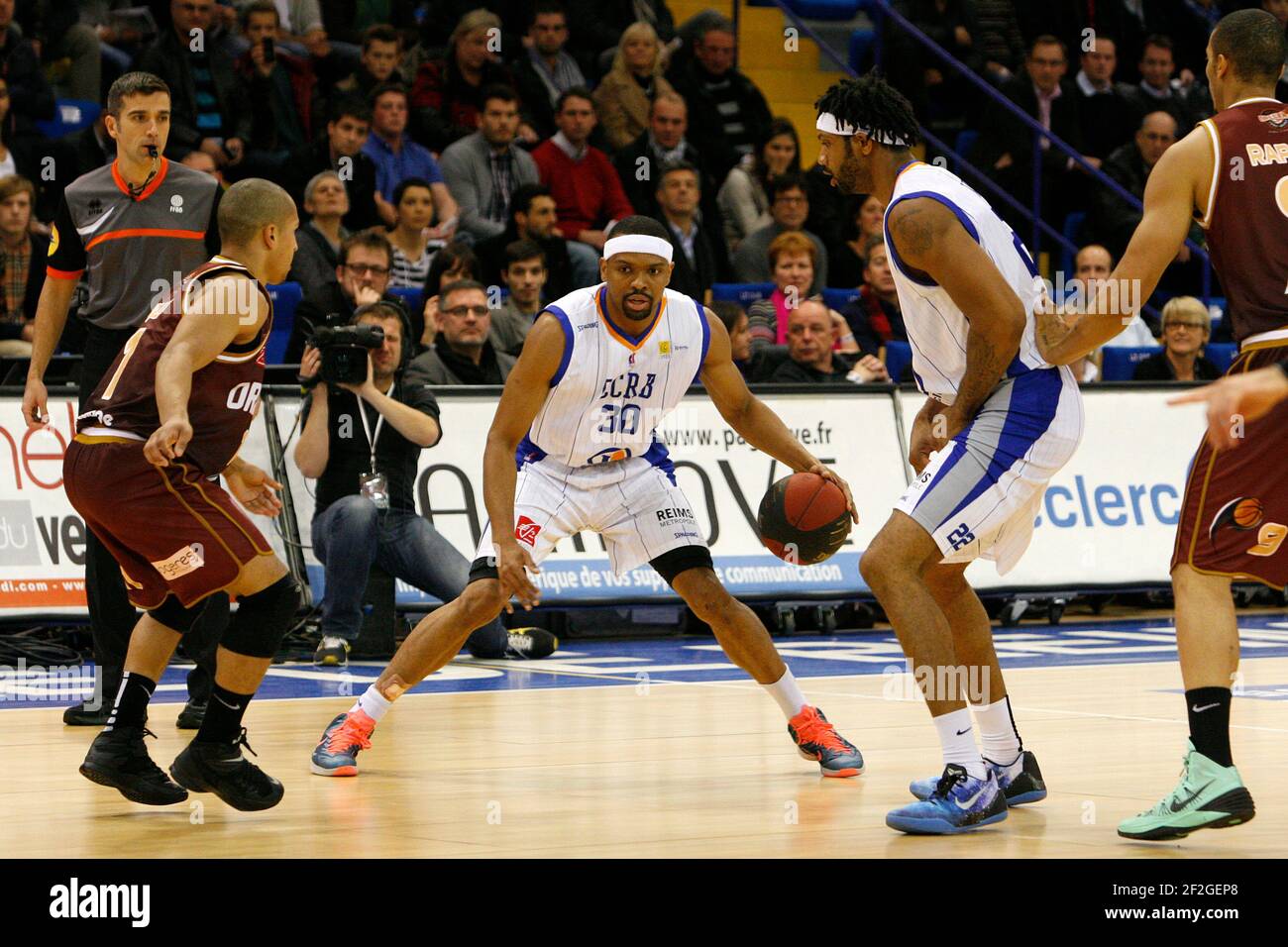 Michel MORANDAIS (30 CCRB) during the French Pro-A basket-ball , CCRB  (Champagne Chalons Reims Basket)