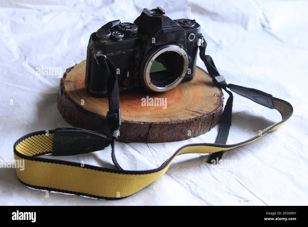 8mm film camera with its genuine black bag one reel in vertical