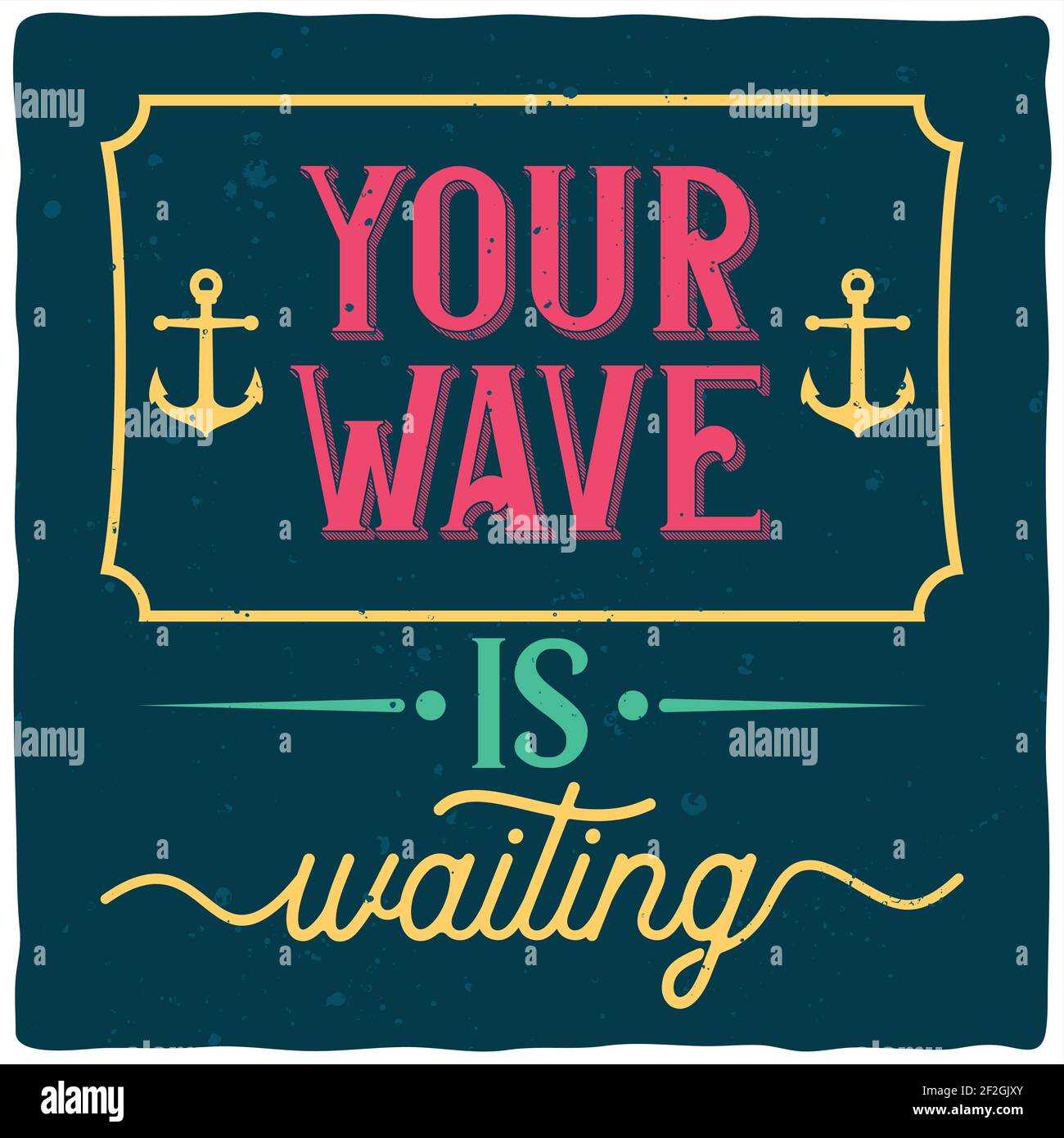 Motivational poster. Inspirational quote design Stock Vector Image ...
