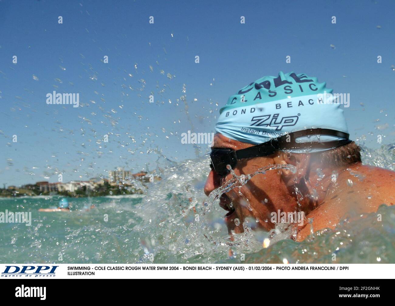 SWIMMING COLE CLASSIC ROUGH WATER SWIM 2004 BONDI BEACH SYDNEY