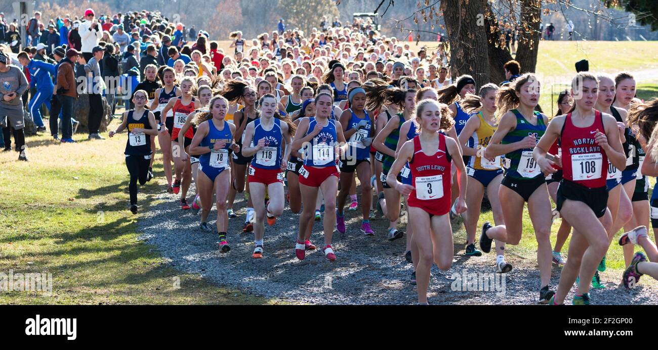 Wappingers Falls, New York, USA 23 November 2019 Over 200 high