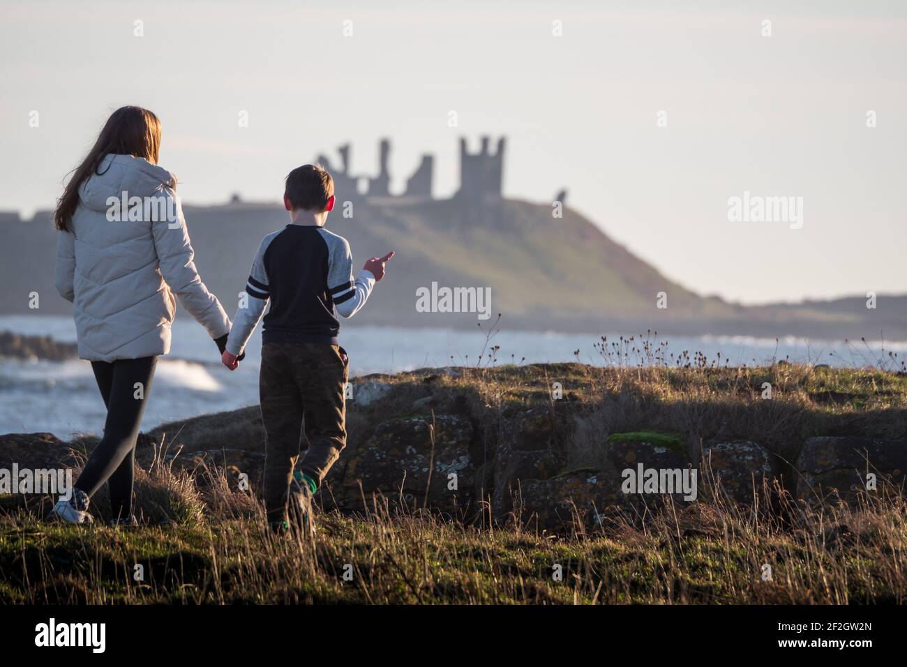 Walking with kids hi-res stock photography and images - Alamy