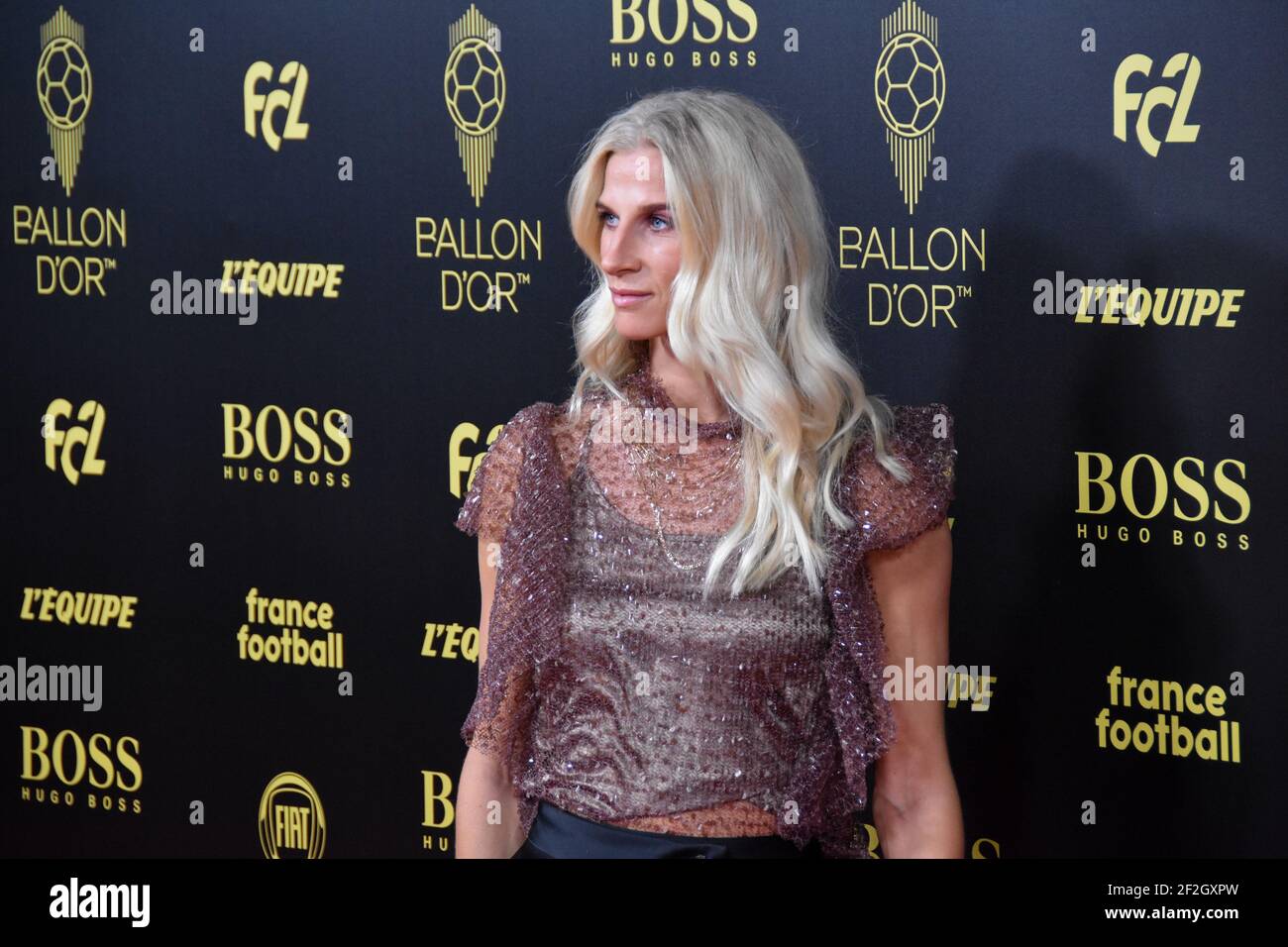 Sofia Jakobsson football player of CD Tacon during the red carpet