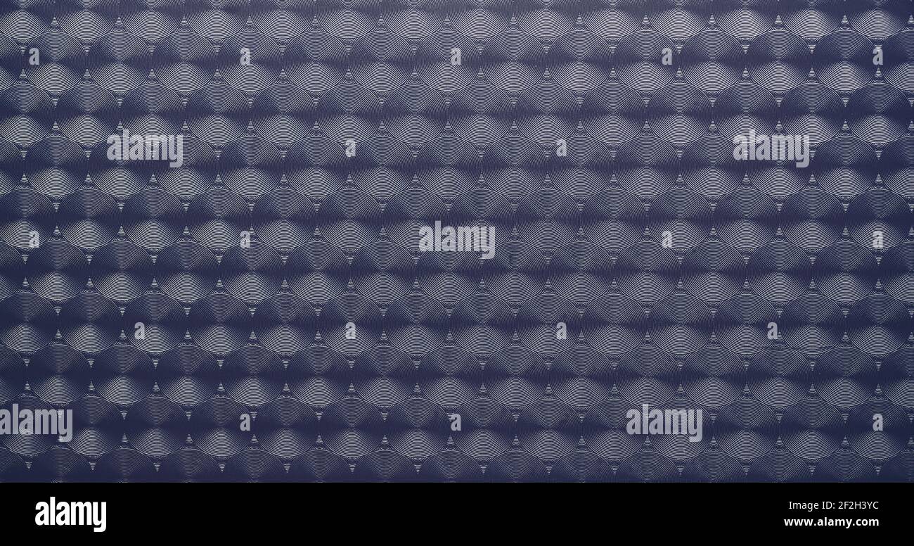 Blue metal pattern texture as a background. Stock Photo