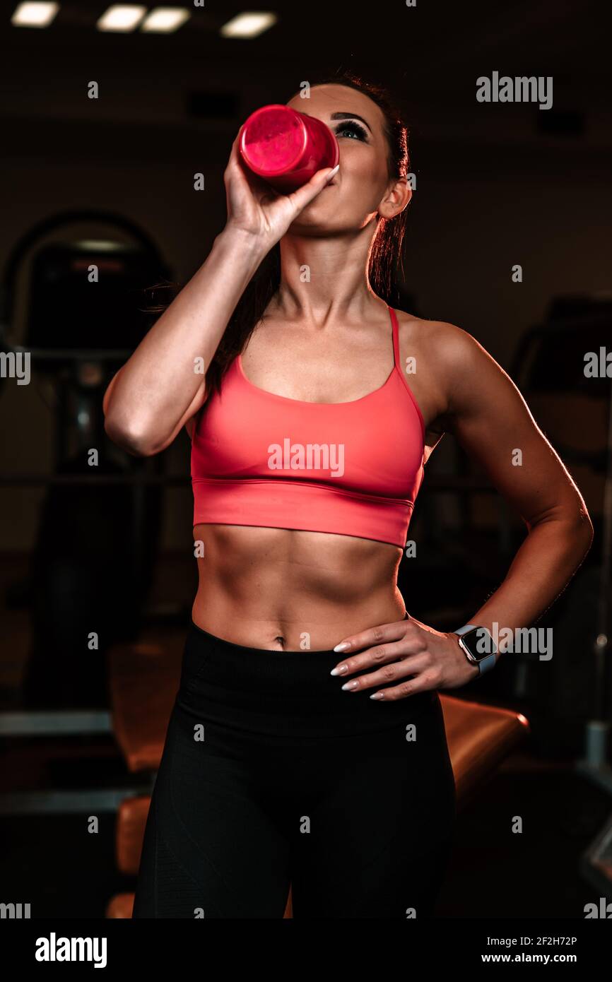 fitness woman with girl red alamy stock photo fitness woman with girl red alamy stock photo