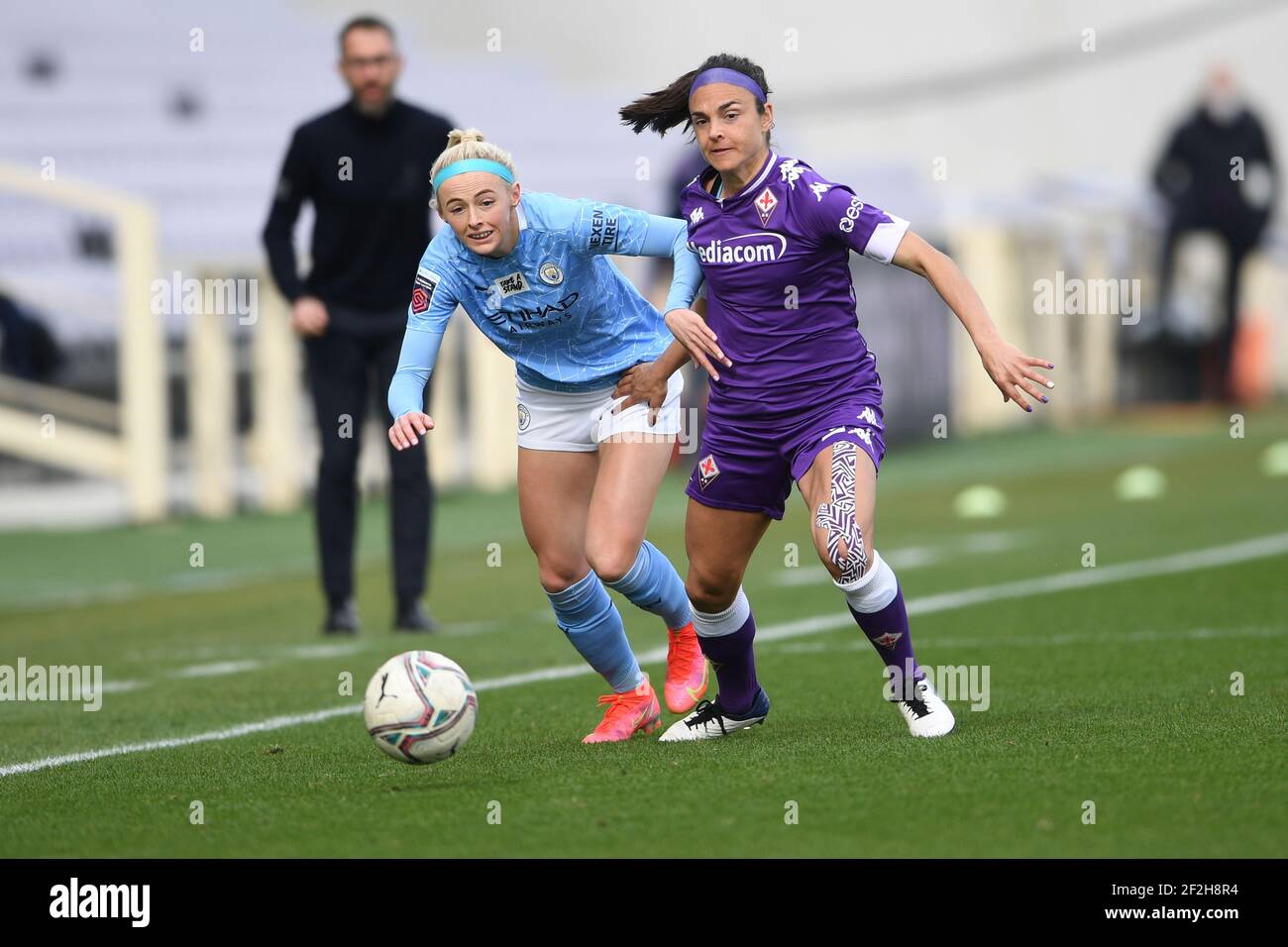 Chloe Kelly (Manchester City) during ACF Fiorentina Femminile vs  Mancherster City FC, UEFA