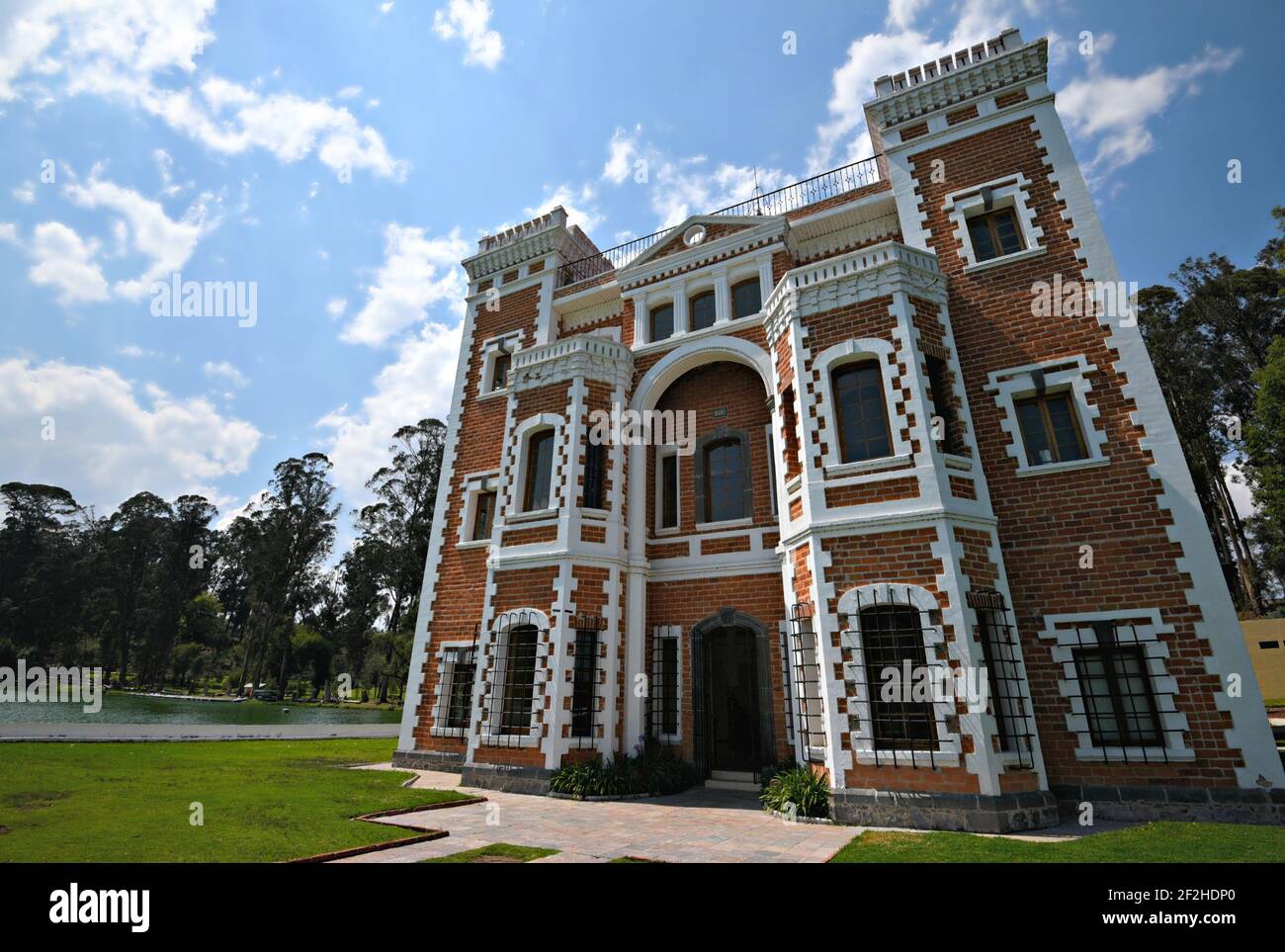 Facade view of the renown English