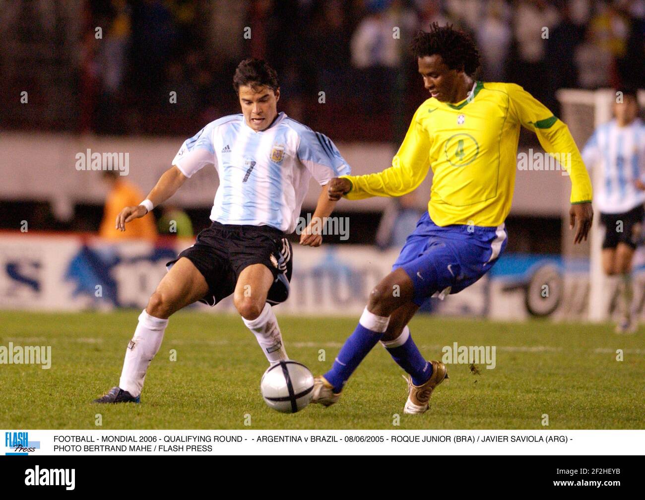 Roque Junior lines up for Brazil ahead of their 1-0 win over Jamaica, in a  friendly international at the Walkers Stadium, in Leicester Stock Photo -  Alamy