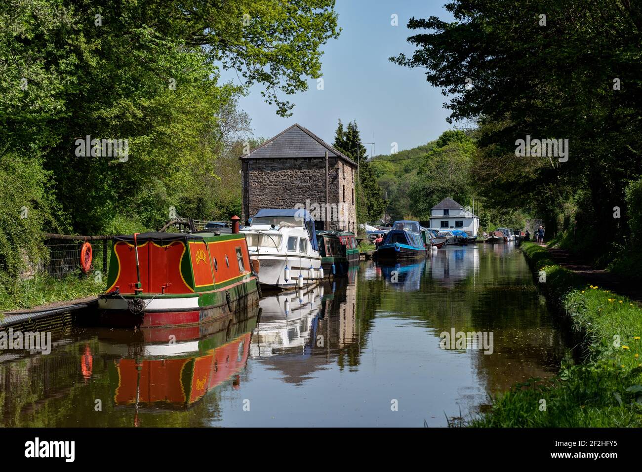 Monmouthshire canal govilon wharf monmouthshire hires stock