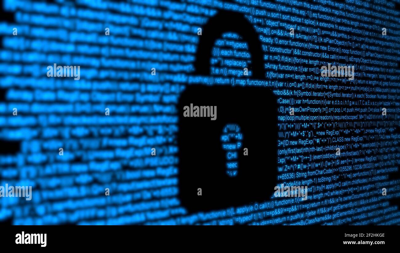 Computer security  concept background Stock Photo