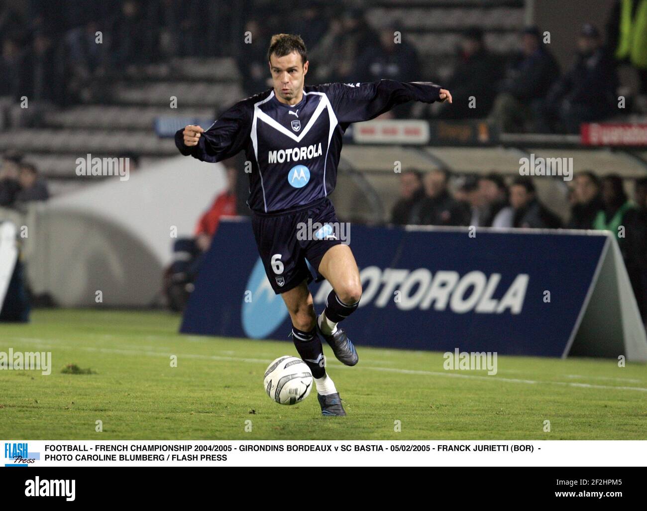 Fanion Vintage Girondins Bordeaux Vs GKS Katowice 1994 UEFA Cup - 10x9 Cm - Très Bon état