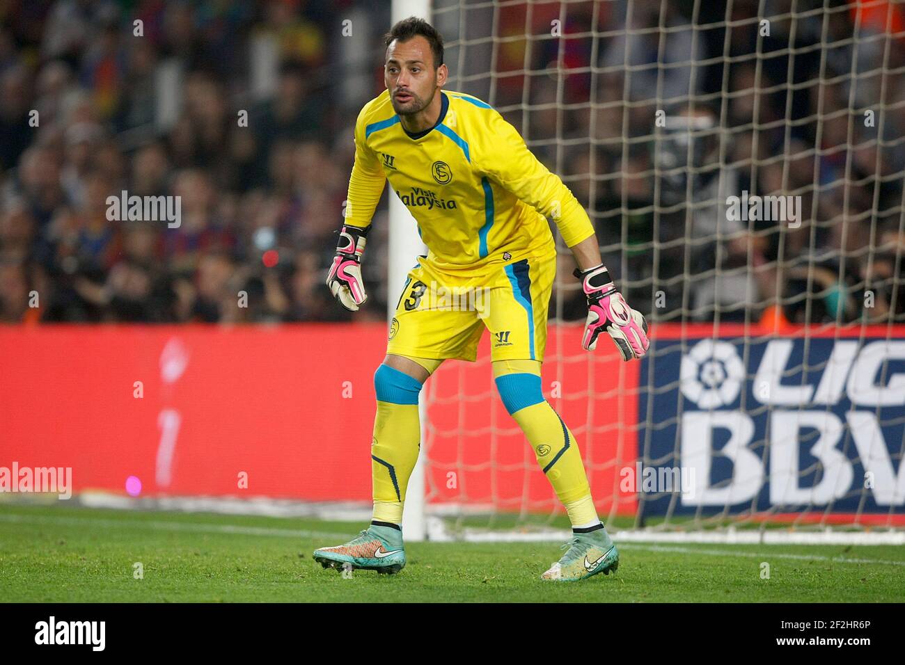 Antonio Alberto Bastos Beto of Sevilla during the Spanish Championship