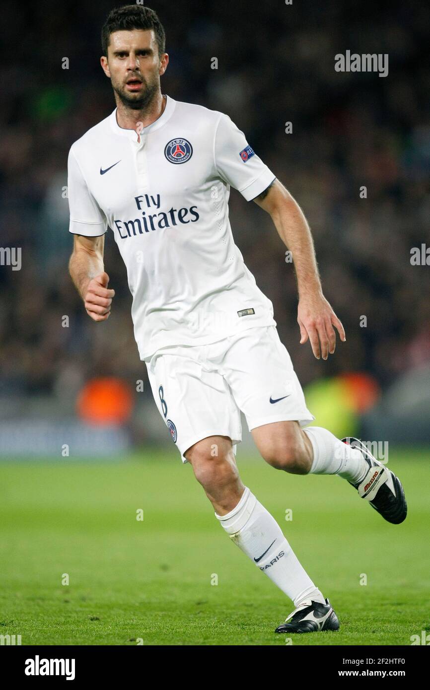 Thiago Motta of PSG during the Champions League 2014/2015 football match between FC Barcelona and PSG on December 10, 2014 at Camp Nou stadium in Barcelona, Spain. Photo Bagu Blanco / DPPI Stock Photo