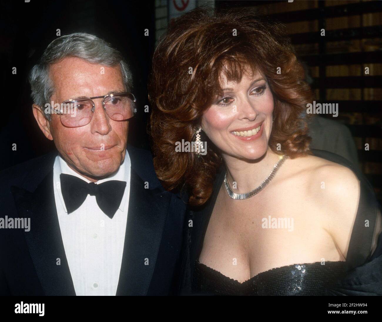 Perry Como Jill St. John 1985 Photo By Adam Scull/PHOTOlink / MediaPunch Stock Photo