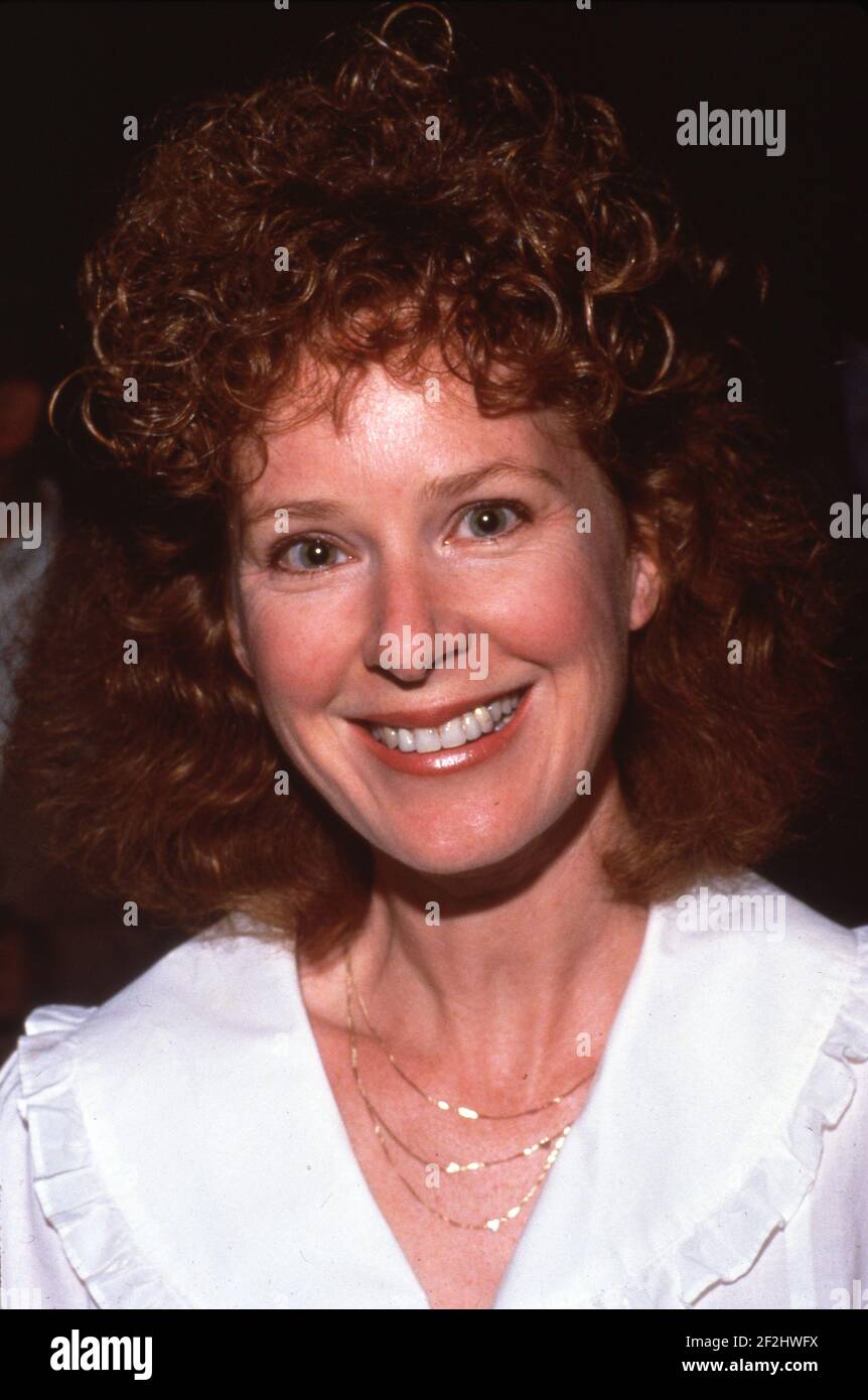 UNIVERSAL CITY, CA - AUGUST 7:  Linda Kelsey attends NBC Television Affiliates Party on August 7, 1988 at the Registry Hotel in Universal City, California  Credit: Ralph Dominguez/MediaPunch Stock Photo