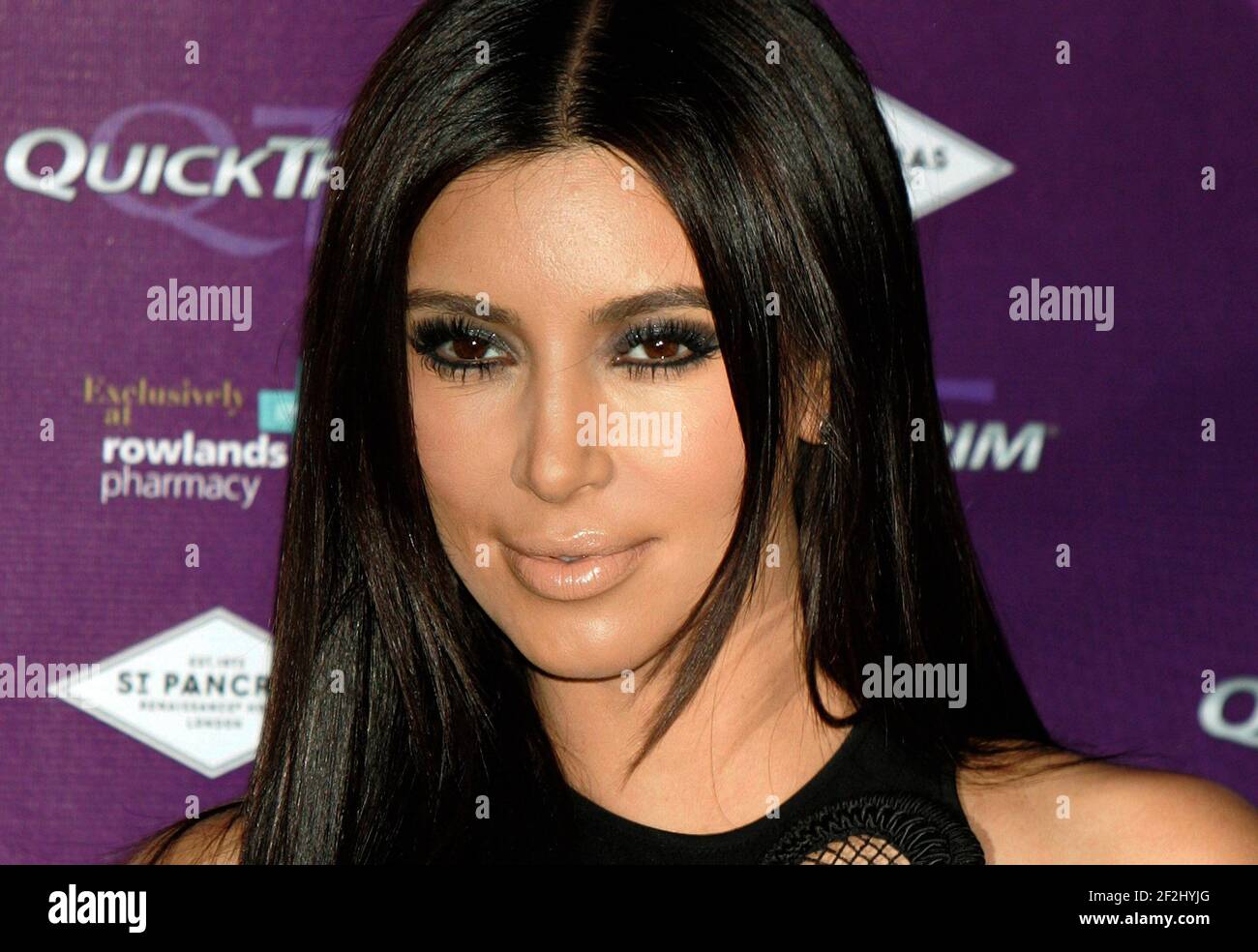 London, UK. 18th May 2012. Kim Kardashian arrives at her Quick Trim