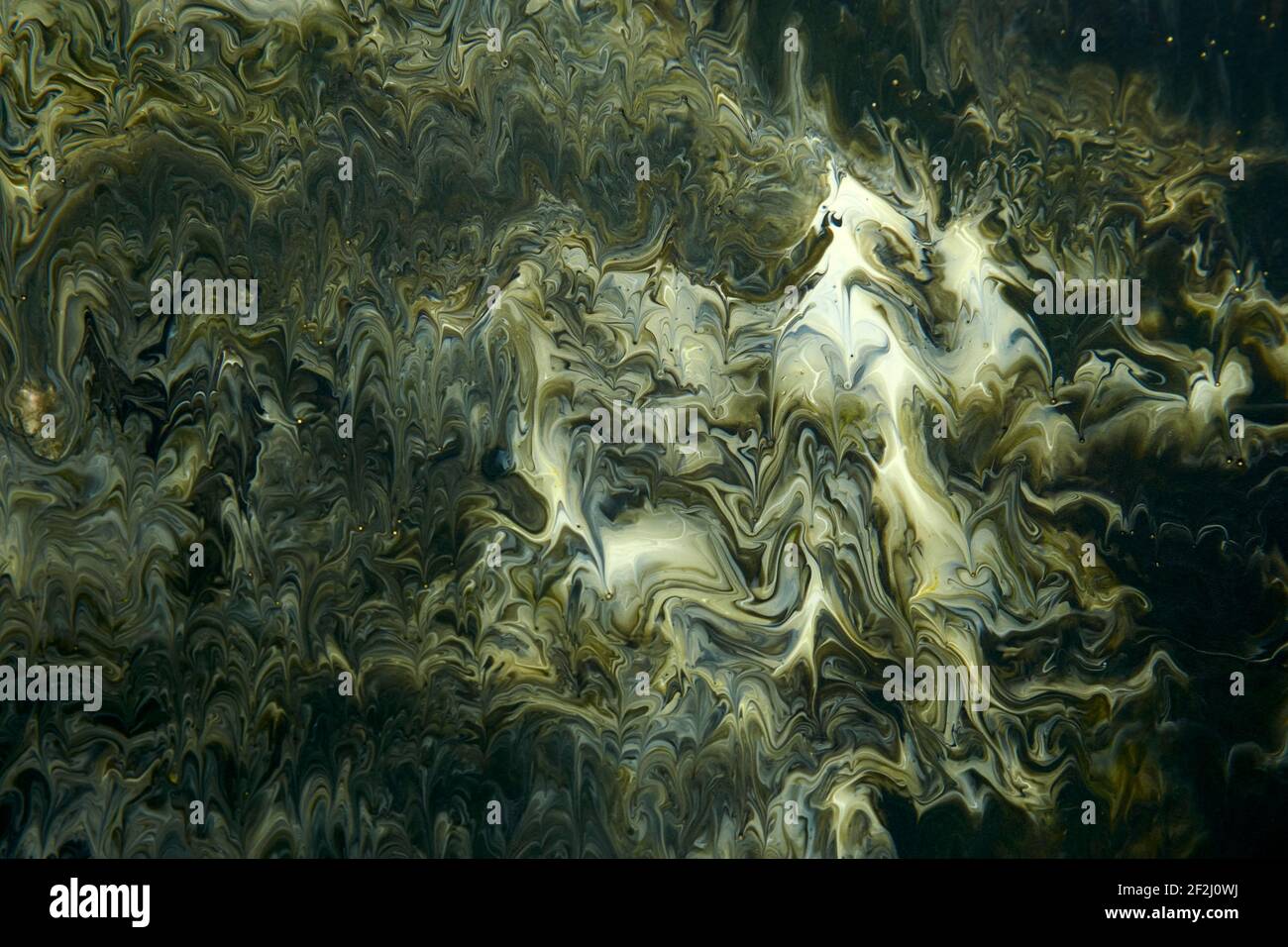 White gray Marble ink acrylic painted waves texture background Stock ...