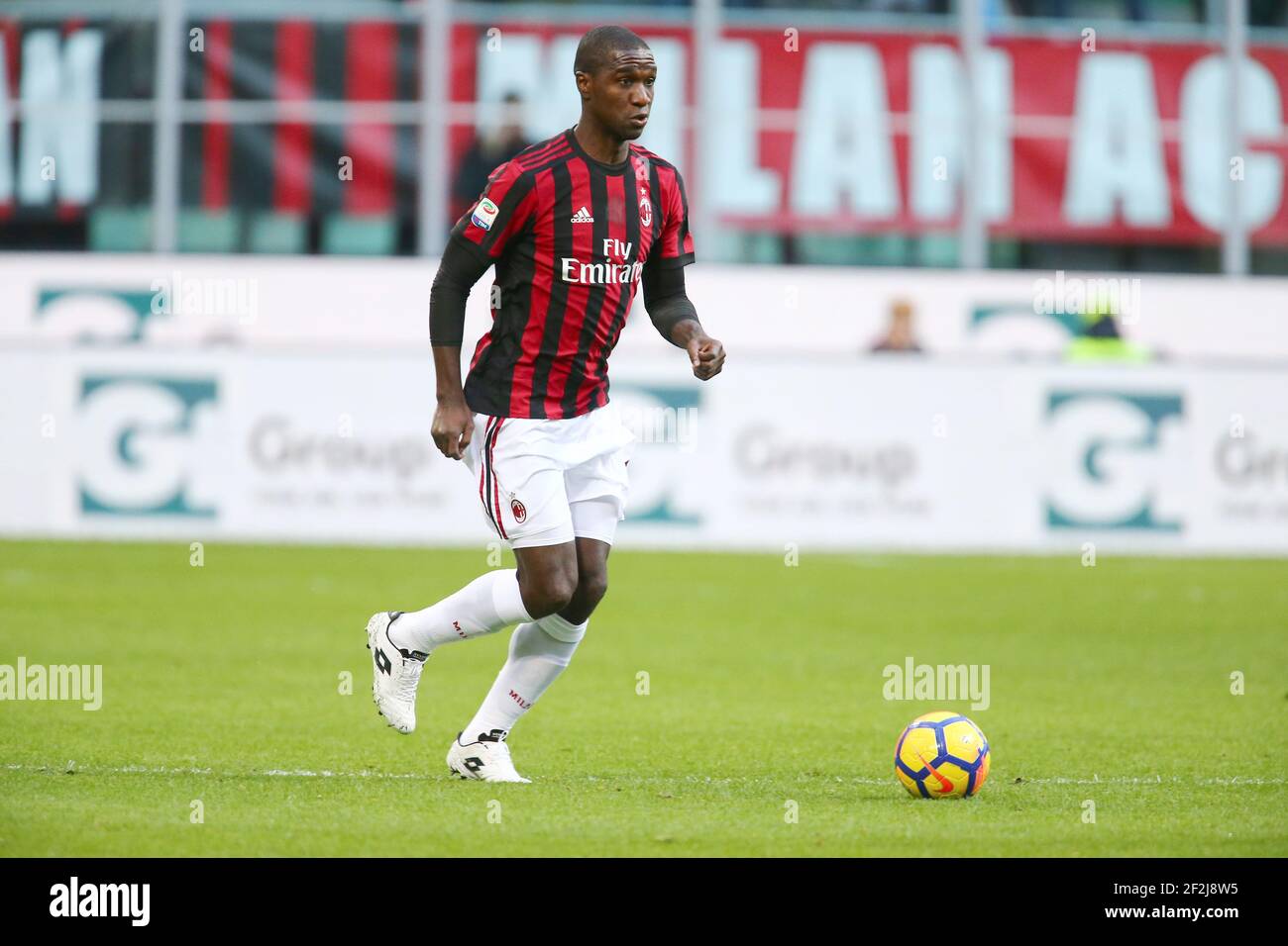 Cristian Zapata of Milan during the Italian championship Serie A football match between AC Milan and Torino FC on November 26, 2017 at Giuseppe Meazza in Milan, Italy - Photo Morgese - Rossini / DPPI Stock Photo