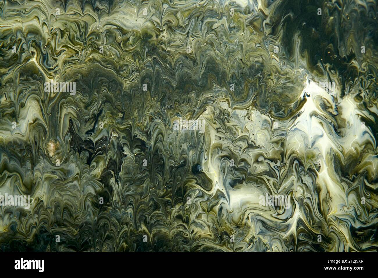 White gray Marble ink acrylic painted waves texture background Stock ...