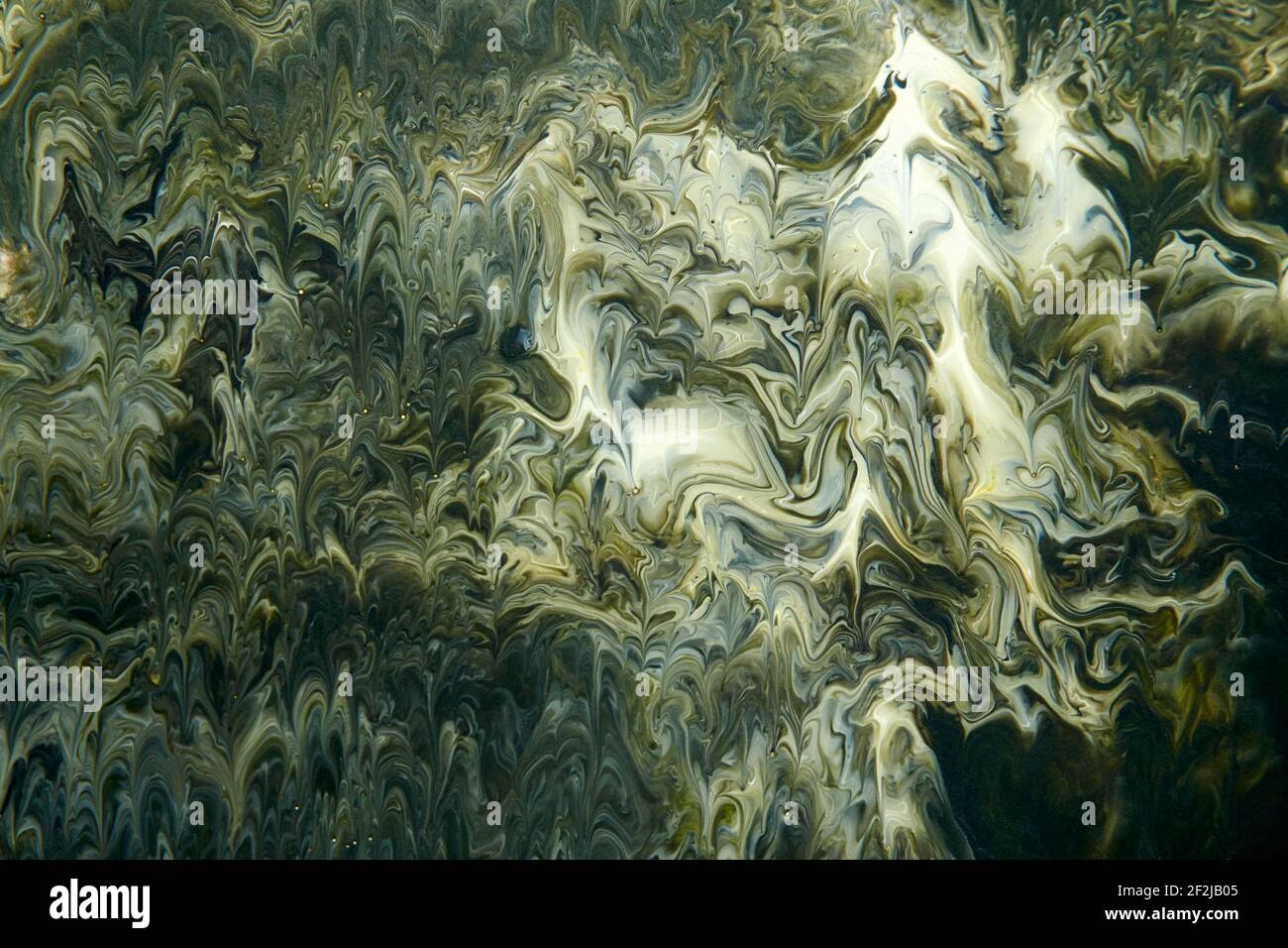 White gray Marble ink acrylic painted waves texture background Stock ...