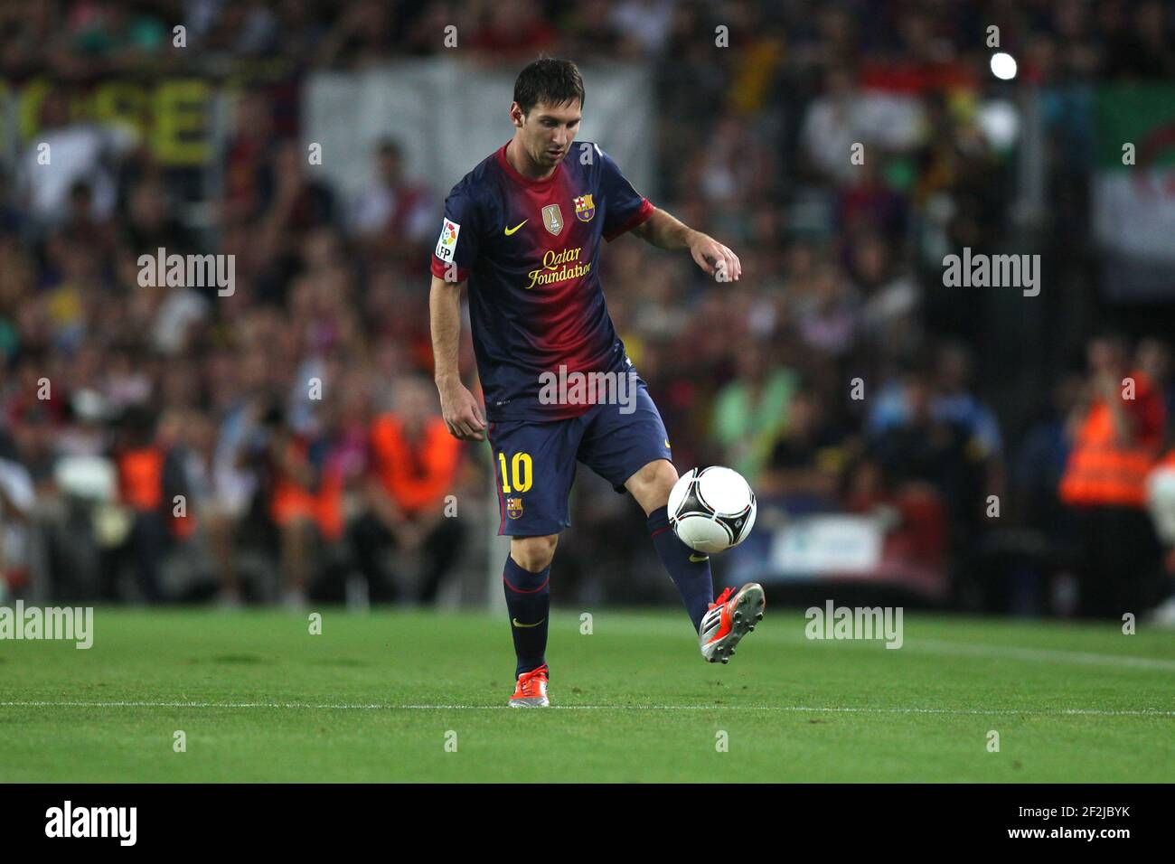 Lionel messi fc barcelona 2012 hi-res stock photography and images - Alamy