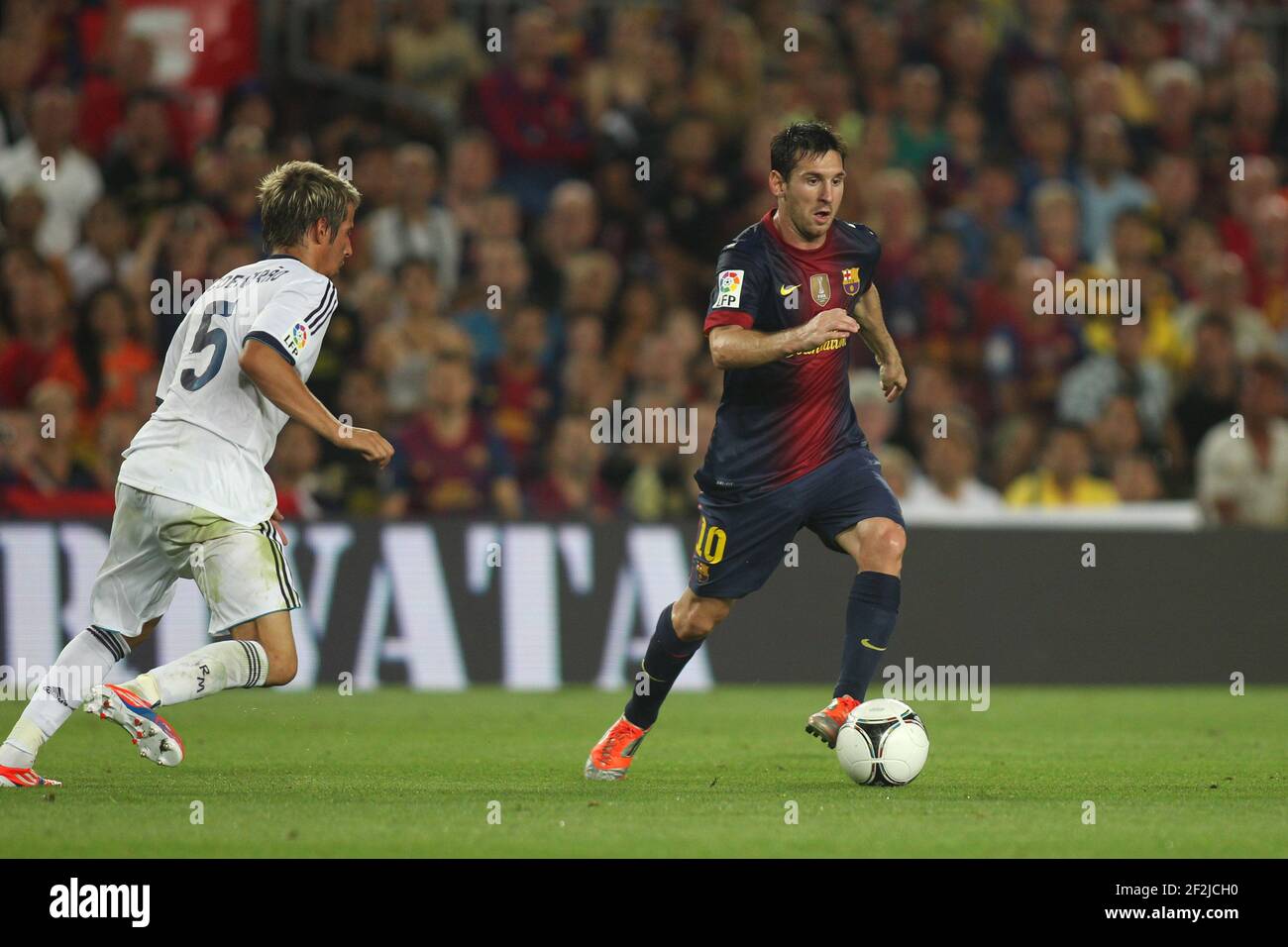Lionel messi fc barcelona 2012 hi-res stock photography and images - Alamy