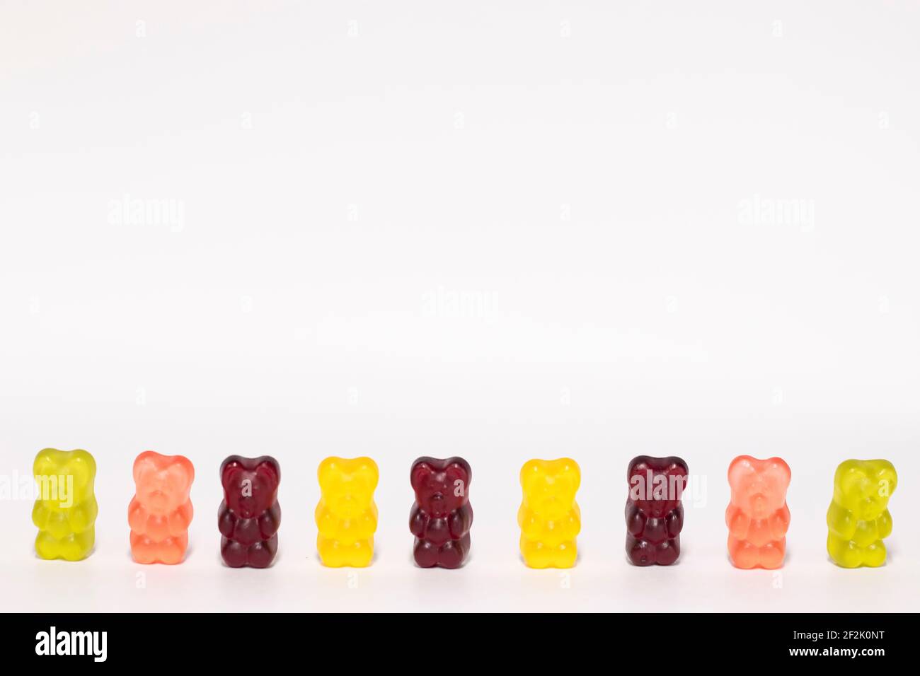 Gummy Bears Candy Isolated editorial photo. Illustration of bears -  136484496