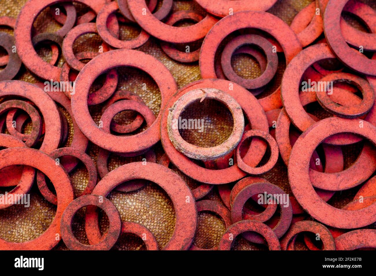 Vintage gaskets, Illustration, France Stock Photo Alamy