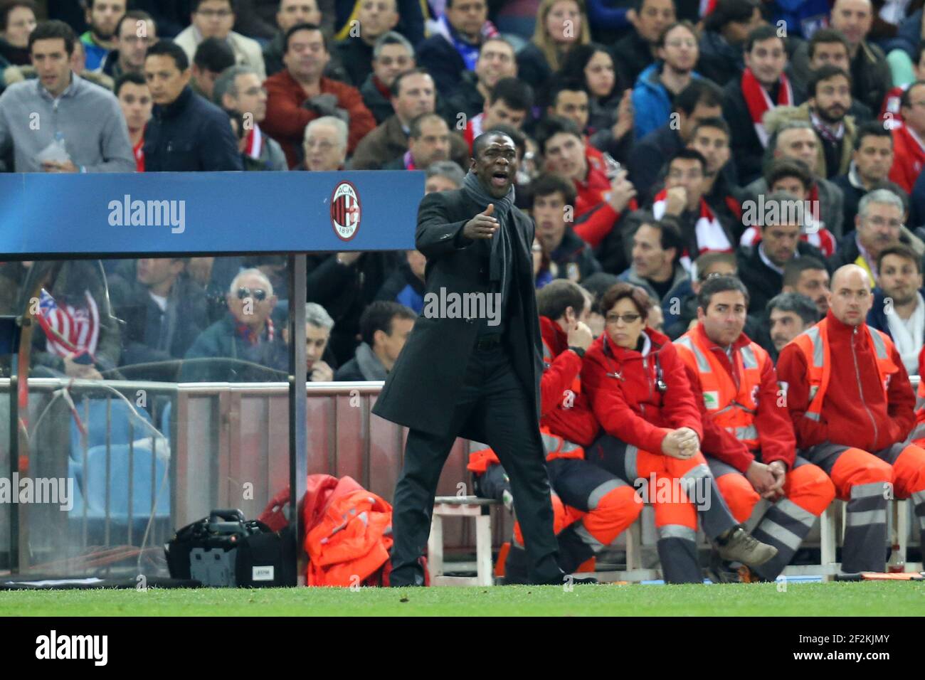 Football - UEFA Champions League 2013/2014 - 1/8 final - 2nd Leg - Atletico  Madrid v Milan ac