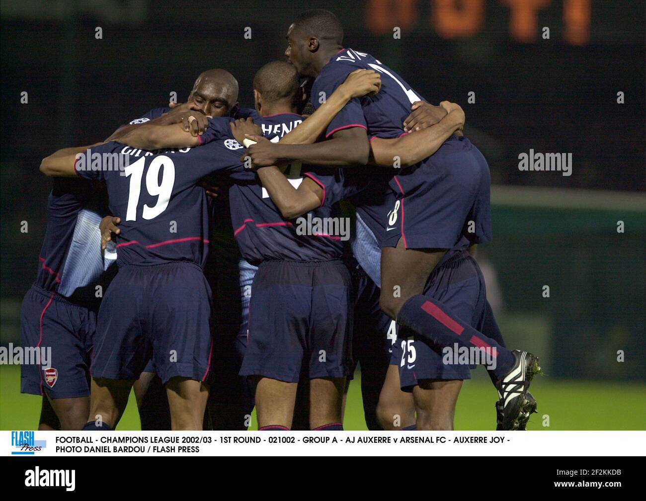 Auxerre Vs Arsenal – Ligue Des Champions 2002-2003 – Programme Ou Souvenir ?