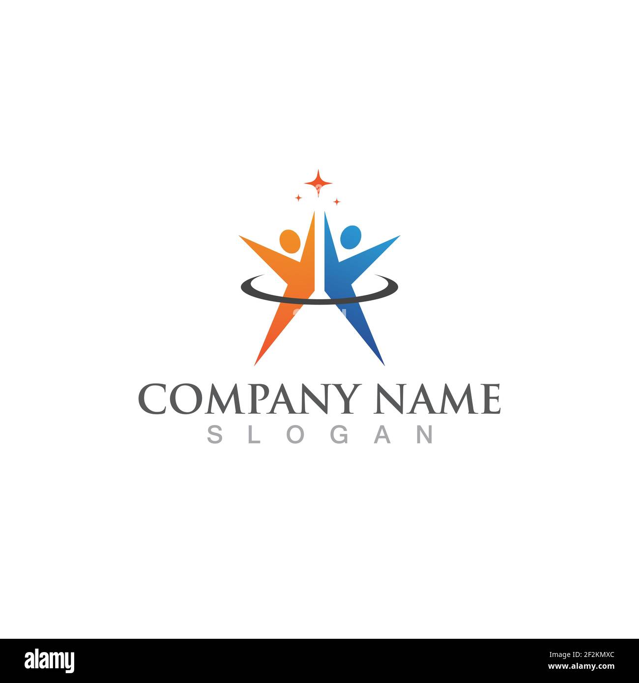 Health poeple logo sign vector image Stock Vector