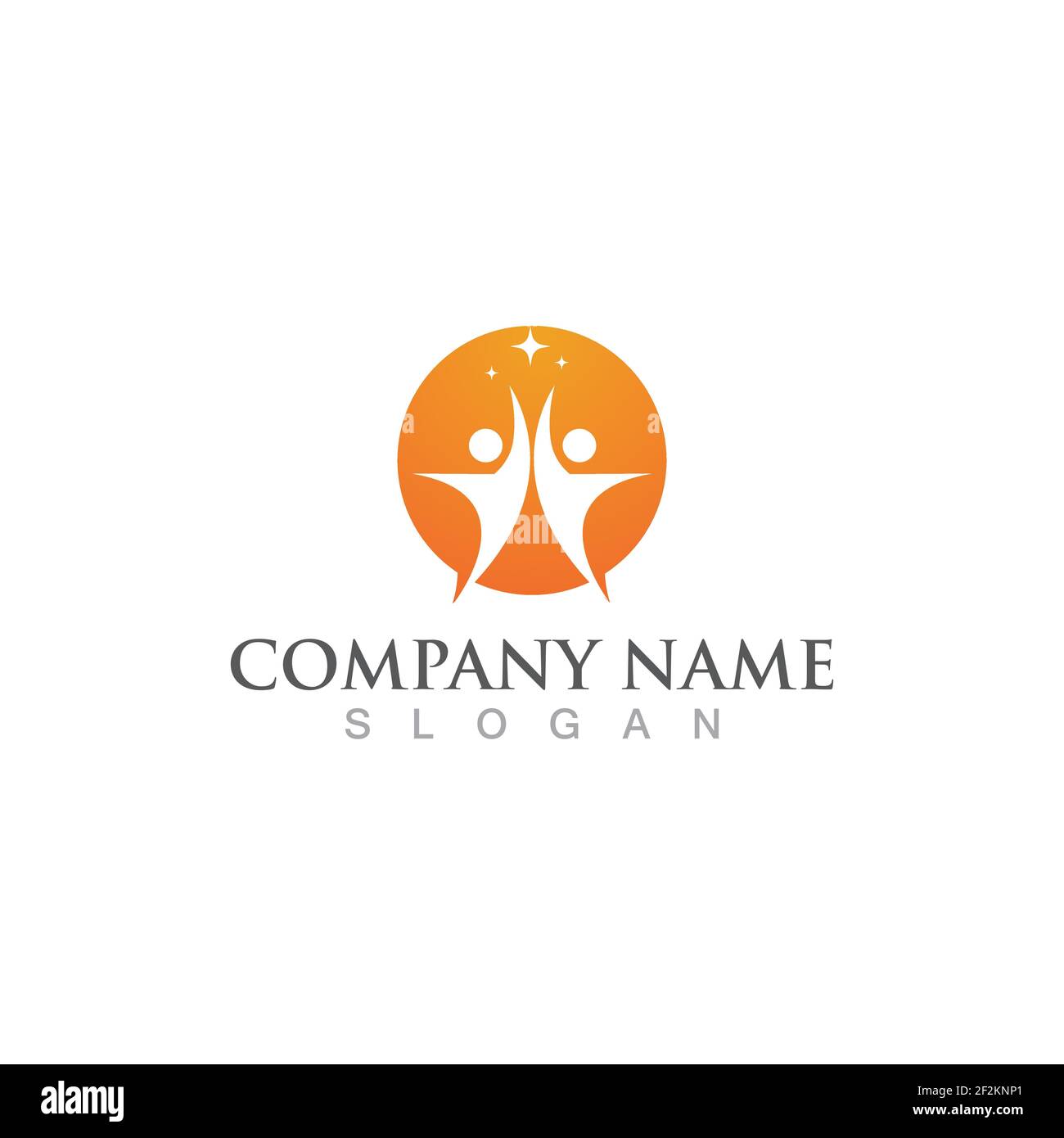 Health poeple logo  sign vector image Stock Vector