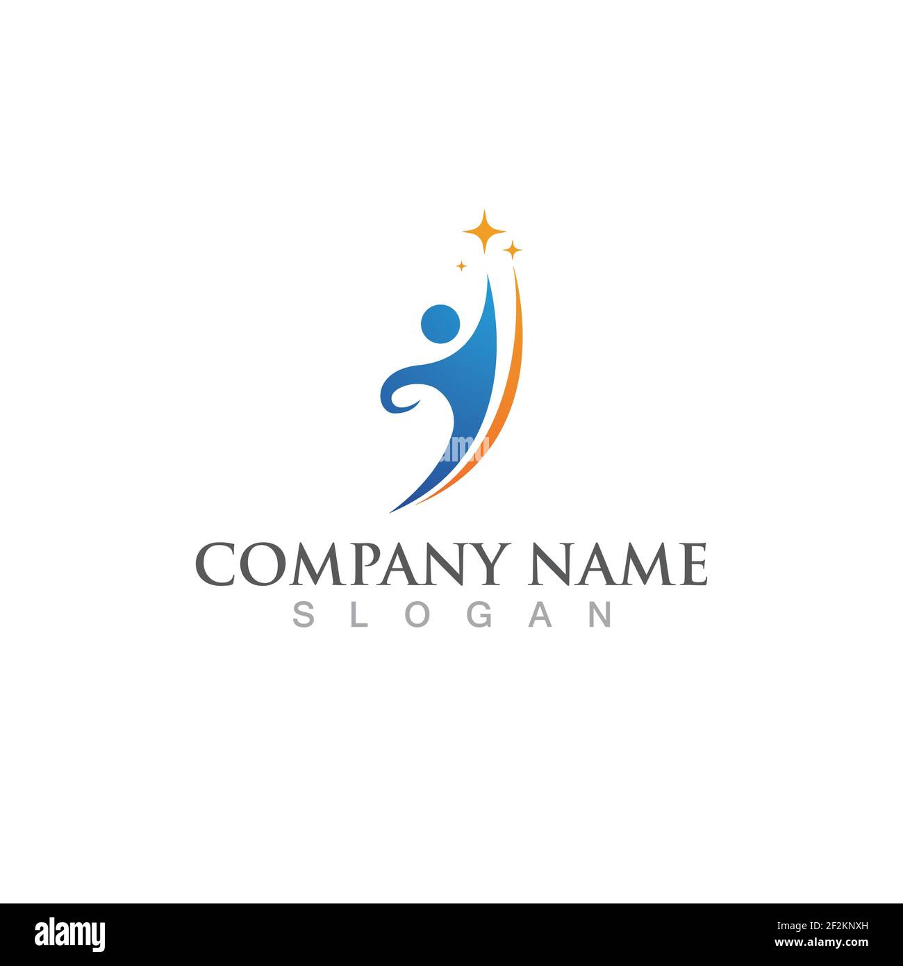 Health poeple logo  sign vector image Stock Vector